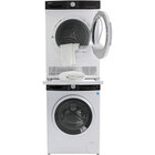 Avanti 2.2 CuFt Steam Compact Electric Front Load Washer and 4.0 CuFt White Compact Electric Dryer