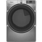 Whirlpool 7.4 Cu. Ft. Smart Front Load Gas Dryer with Wrinkle Shield™ Option - Silver