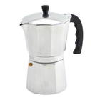 IMUSA 6 Cup Aluminum Espresso Stovetop Coffee Maker - Silver