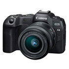 Canon EOS R8 4K Video Mirrorless Camera with RF 24-50mm f/4.5-6.3 IS STM Lens - Black