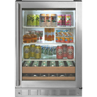 Monogram 24" Wide 126 Cans/10 Bottles Beverage Cooler