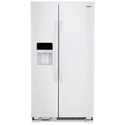 Whirlpool 36" Wide 25 Cu Ft  Side-by-Side Refrigerator - White