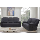 Cheers Kayla Dual Reclining Sofa & Loveseat - Midnight