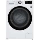 LG 2.4 Cu. Ft. Compact Front Load All-In-One Washer/Dryer Combo with Built-In Intelligence - White