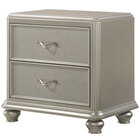 Avalon Kaleidoscope Platinum Two Drawer Nightstand