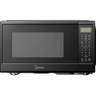 Midea 0.9 CuFt Countertop Microwave Oven in Black