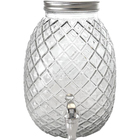 Gibson Pineapple 1.2 Gallon Drink Dispenser with Lid