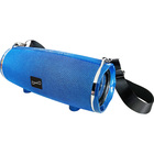 Image of product - Portable Bluetooth Speaker with Built-In Handle - Blue