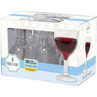 Tableluxe 10-Count 6oz. Luxe Wine Glass Set