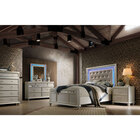 Avalon Kaleidoscope Queen 6-Piece Bedroom Set - Platinum