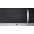 LG 1.7 CuFt Smart 1000 Wattage Over-the-Range Microwave Oven in Stainless Steel with EasyClean®