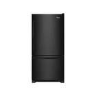 Whirlpool 22.1 Cu. Ft Black 2 Door Bottom Freezer Refrigerator