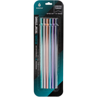 Core Home 10'' Tritan 6-Piece Solid Assorted Straws