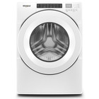 Whirlpool 4.3 CuFt Steam Sanitize Closet-Depth Front Load Washer In White with Intuitive Controls