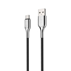 Image of product - Armoured USB-C to USB-A (USB 2.0) Cable - Black 2m