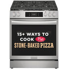 Frigidaire Gallery 6 Cu. Ft. 30" Wide Gas Range with Stone-Baked Pizza