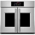 Monogram 30" Smart French Door Convection Wall Oven - Stainless Steal