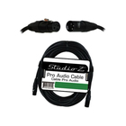 Studio Z 50-Ft XLR Male to XLR Female Cable - Black