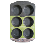 Casaware 6 Cup Ceramic Coated Non-Stick Jumbo Muffin Pan