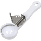 Chef Craft Plastic Ice Cream Scoop - White