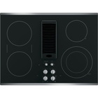 GE Profile 30" 4-Element Radiant Electric Cooktop in Stainless Steel with Bridge Element