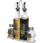 Gibson 9-Piece Condiment Set