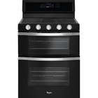 Image of product - 6.0 CuFt Gas Double Oven Freestanding Range in Black with Frozen Bake™ Technology