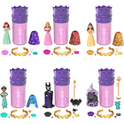 Mattel Disney Princess Royal Color Reveal Princess or Villain Small Doll with 5 Surprises (Dolls May Vary)