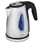 Premium Levella 1.8 Quart Cordless Electric Tea Kettle with Boil Dry Protection in Stainless Steel