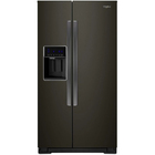 Whirlpool 20.6 Cu. Ft Counter-Depth Side-By-Side Refrigerator - Black Stainless