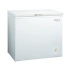 Premium Levella 10.0 Cubic Foot Manual Defrost Dual Function Chest Freezer with Removable Storage Basket - White