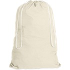 Whitmor Polycotton Drawstring Laundry Bag - Natural
