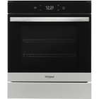 Whirlpool 24" Smart Self-Cleaning True Convection Single Wall Oven in Stainless Steel with Hidden Bake Element