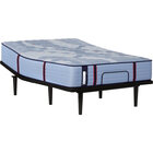 Sealy Posturepedic Flamingo Bay Plus Spring Medium Queen Mattress with Ease 4.0 Queen Adjustable Base
