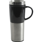 Mr. Coffee Travertine 16oz Travel Mug with Lid