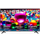 LG 55" Class UHD AI UA77 4K Smart TV 2025
