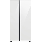 Samsung 28 CuFt  Side-by-Side Refrigerator with Beverage Center™ in White Glass