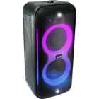 gemini Bluetooth Party Speaker with LED Lights & Wireless Microphone