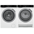 Electrolux 2.4 CuFt Steam Front Load LuxCare® Washer with 4.0 CuFt Electric Dryer in White