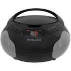 Philco Portable CD Player Boombox with Speakers