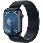 Image of product - Series 9 Watch 45mm Midnight Aluminum Case with Midnight Sport Loop - GPS + Cellular (2023)