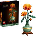 LEGO Botanical Icons Chrysanthemum Flower Decor Creative Building Set