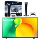 Image of product - 86" Class LED 4k UHD NanoCell 75 Series Smart TV with the Console – God of War™ Ragnarok Bundle Digital Edition Package