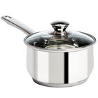 Ecolution 2 Qt. Induction Ready Stainless-Steel Saucepan with Glass Lid