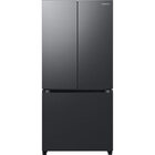 Samsung 17.5 CuFt French Door Refrigerator in Matte Black Steel with Twin Cooling Plus™