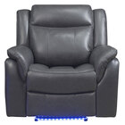 Global Furniture Tampa Power Recliner - Charcoal