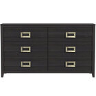 Elements Tobias 6 Drawer Dresser — Black