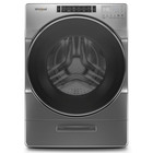 Whirlpool 5.0 CuFt High-Efficiency Front-Load Washer with Load and Go XL Dispenser in Chrome Shadow