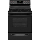 Frigidaire 5.3 CuFt Freestanding 5-Burner Electric Range in Black with SpaceWise® Expandable Elements