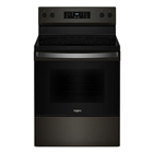 Whirlpool 30" 5.3 Cu. Ft. Electric Range with Steam Clean - Black Stainless Steel